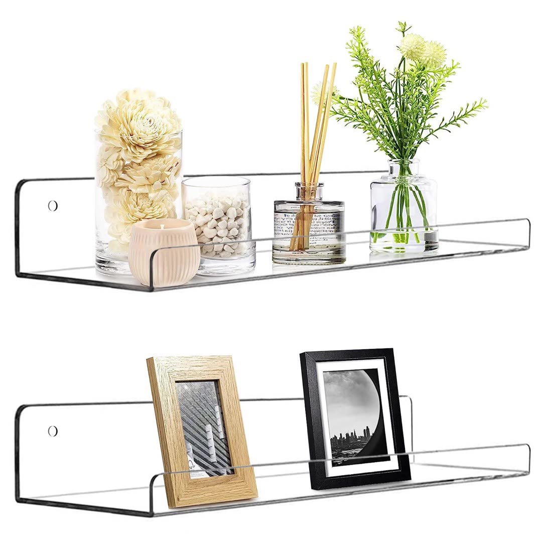 Acrylic Transparent Wall Mount Holder